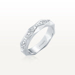 The Facet Diamonds Ring TF-R07
