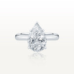Pear Shape Engagement Ring