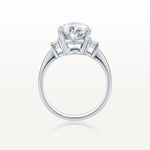 Oval Shape Engagement Ring