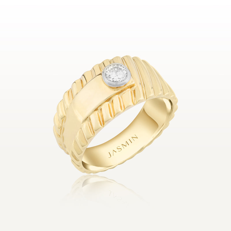 JASMIN Diamond Gold Ring SG-R11