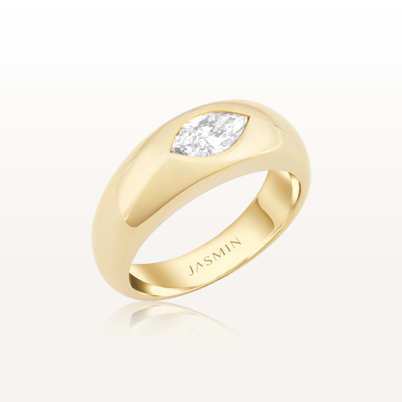 JASMIN Marquise Cut Crystal Ring SG-R05