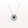 The Facet Onyx White Gold Necklace TF-N04