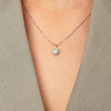 JASMIN Single Diamond Necklace MDL N-01
